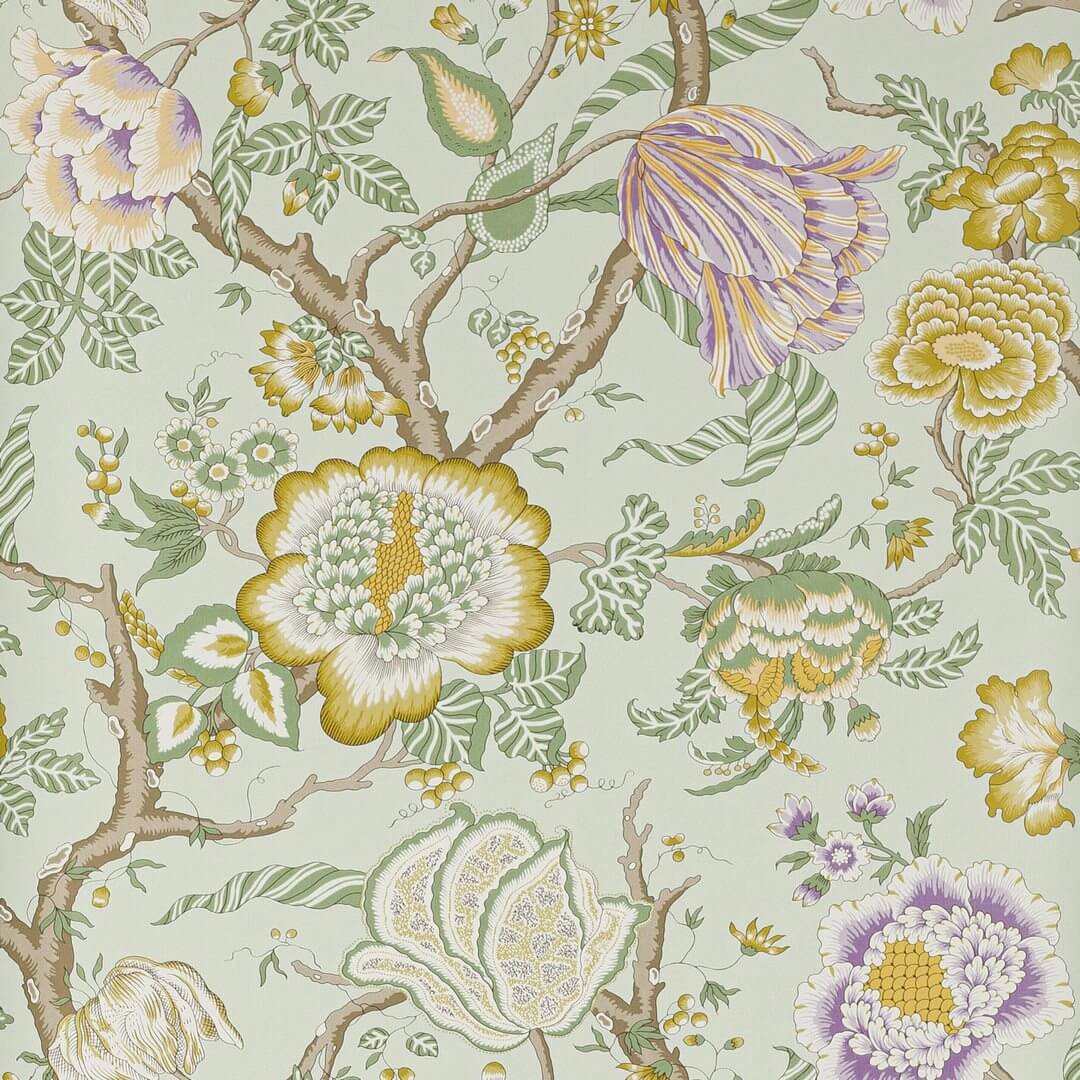 Tapeta roślinne pnącza Manuel Canovas 03117-01 Brahmane Papier Peints vol.8