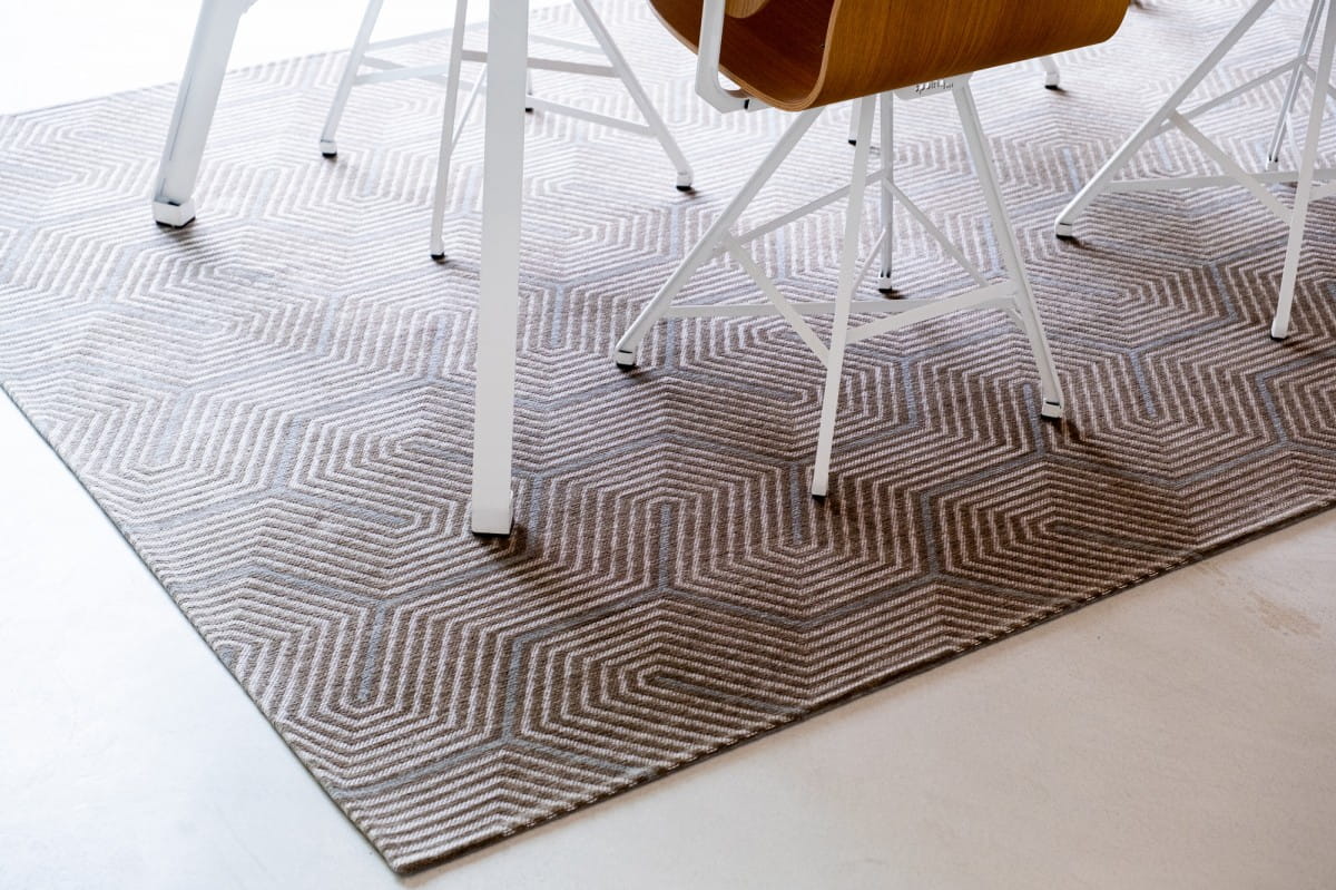 Dywan geometryczny LABIRYNTH ROMAN BEIGE 9175