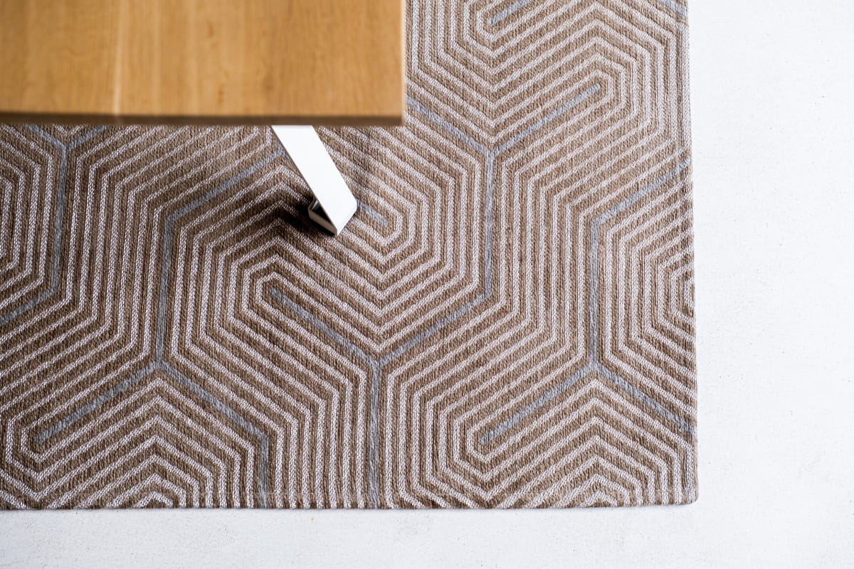 Dywan geometryczny LABIRYNTH ROMAN BEIGE 9175