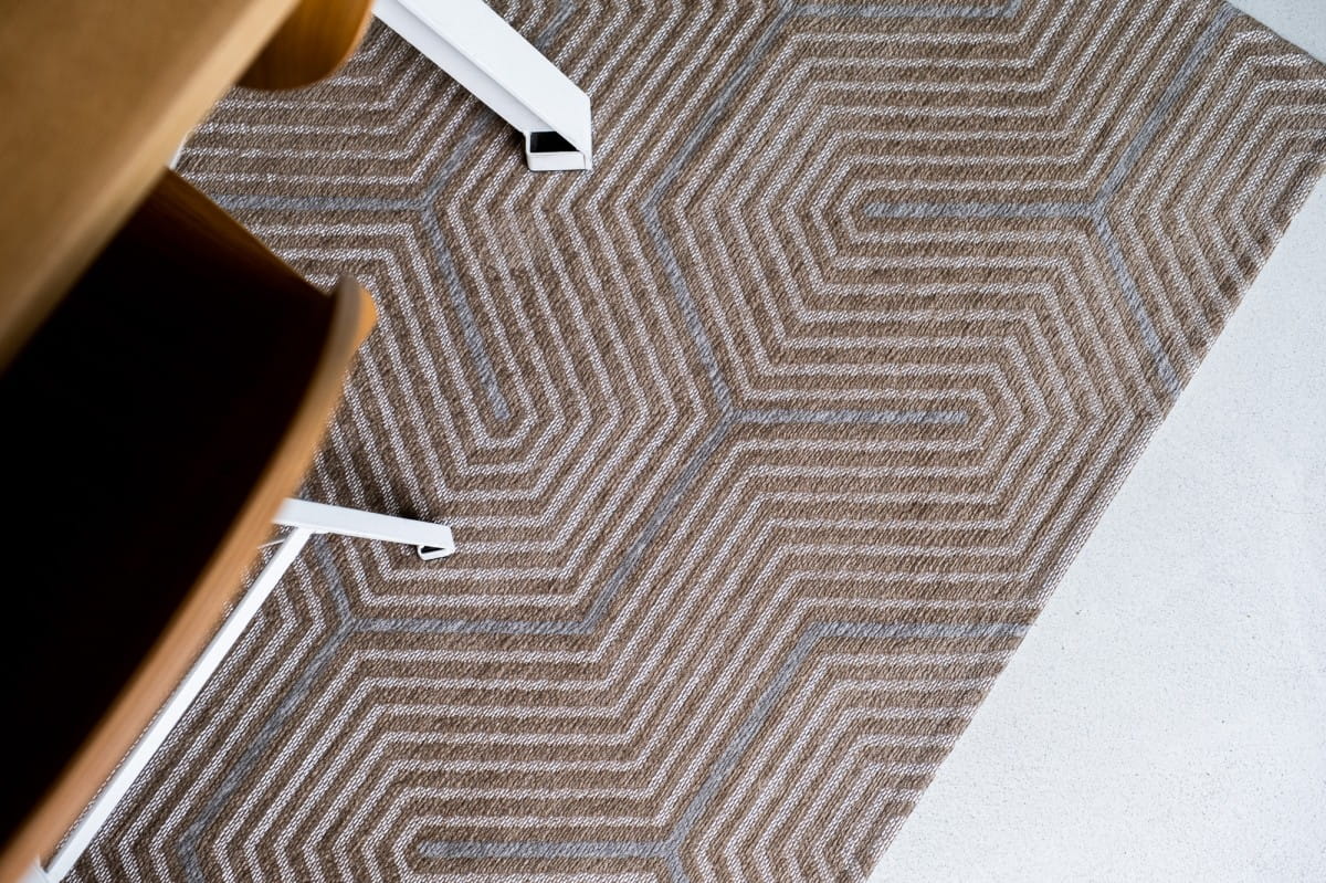 Dywan geometryczny LABIRYNTH ROMAN BEIGE 9175