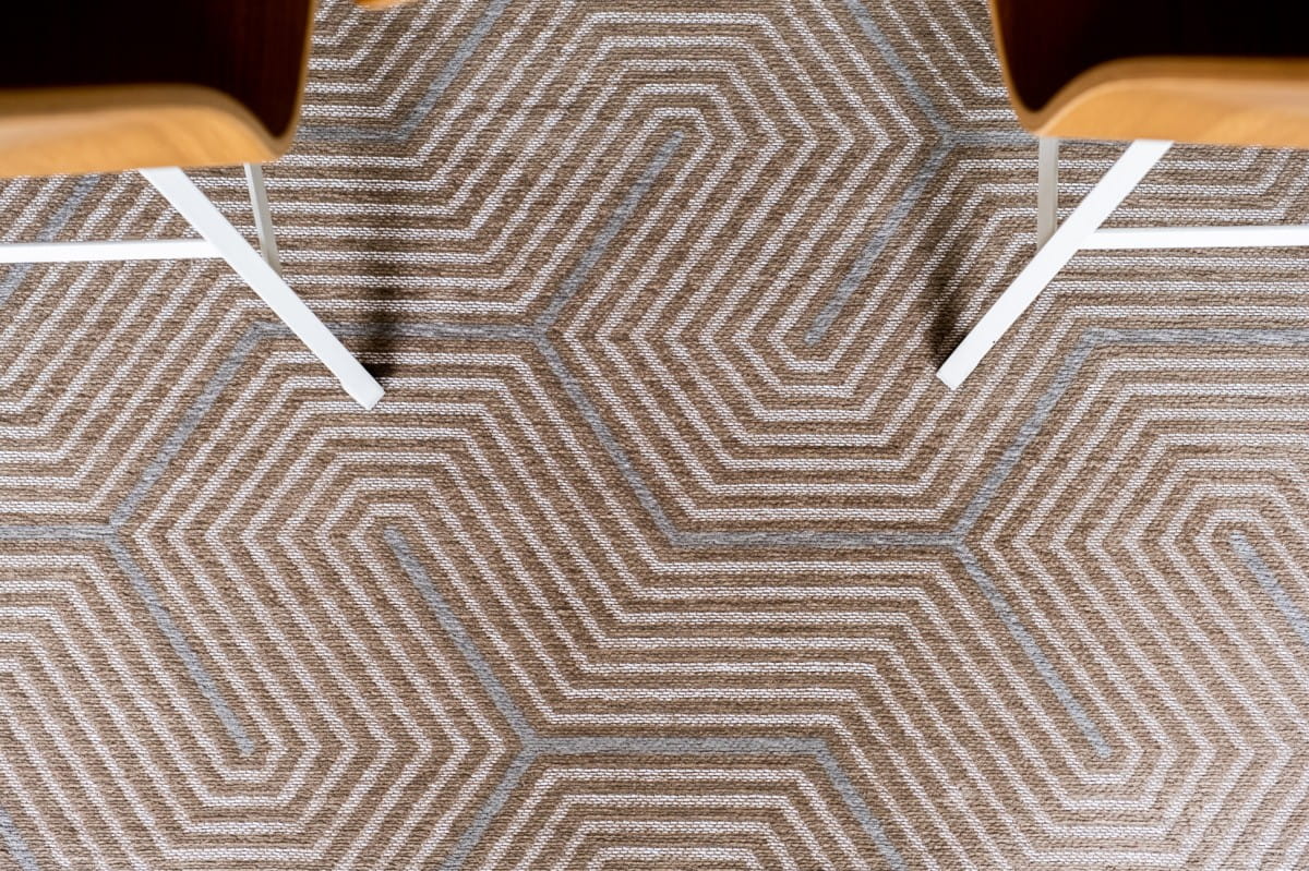 Dywan geometryczny LABIRYNTH ROMAN BEIGE 9175