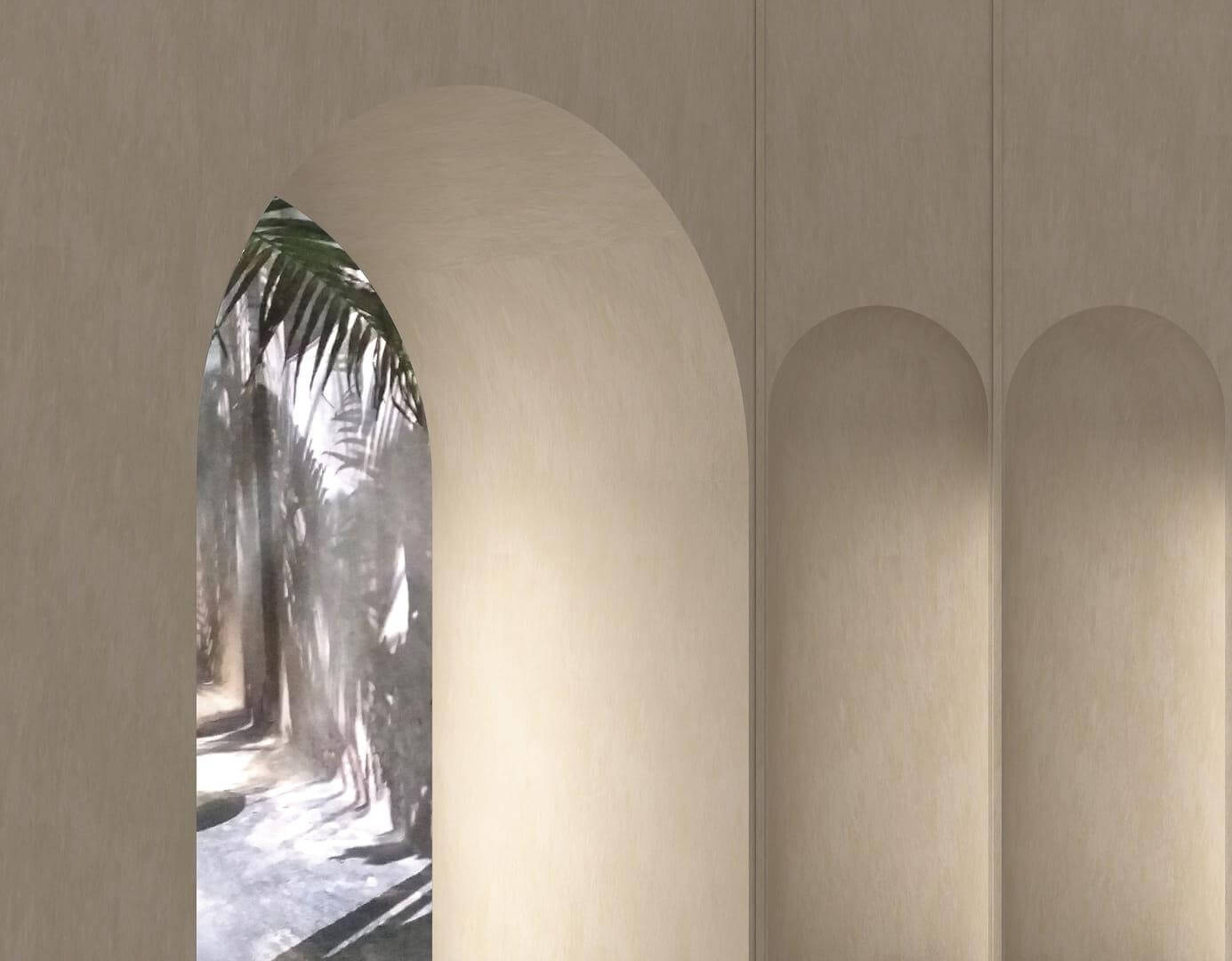 Tapeta architektura i natura Wall&Deco WDAN2201 Archi Natura Contemporary 2022