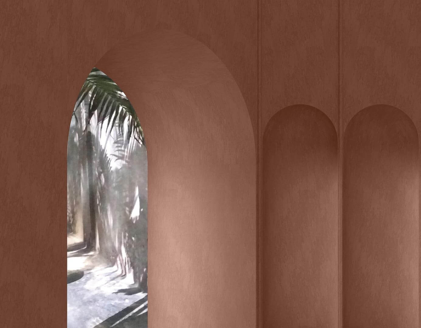 Tapeta architektura i natura Wall&Deco WDAN2202 Archi Natura Contemporary 2022