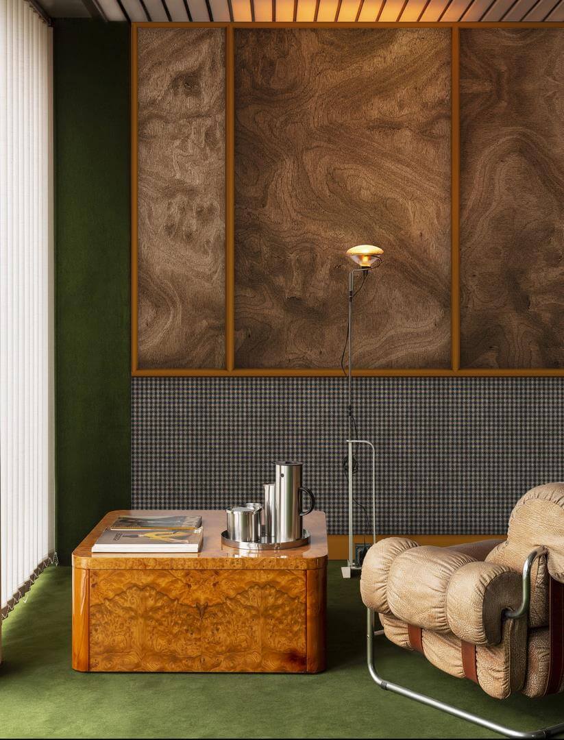 Tapeta jak boazeria Wall&Deco WDBS2201 Bistrot Contemporary 2022