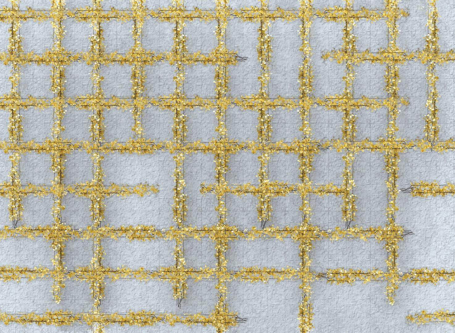 Tapeta linie bluszczu Wall&Deco WDIV2201 Ivy Line Contemporary 2022