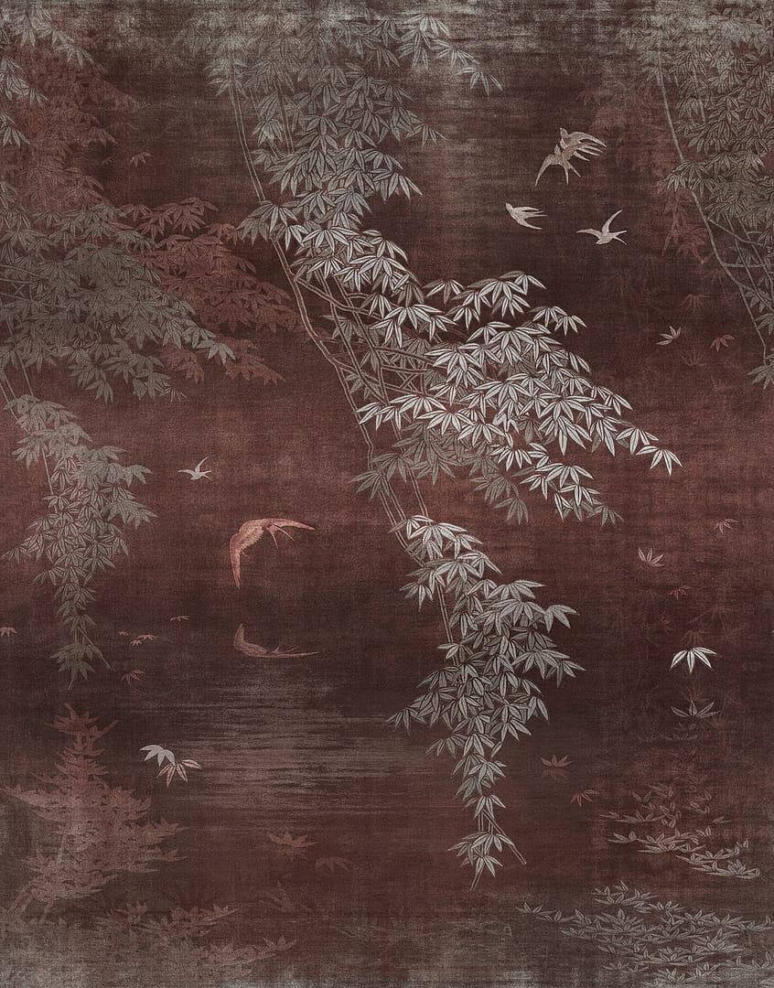 Tapeta botaniczna Wall&Deco WDVO2201 Volare Contemporary 2022