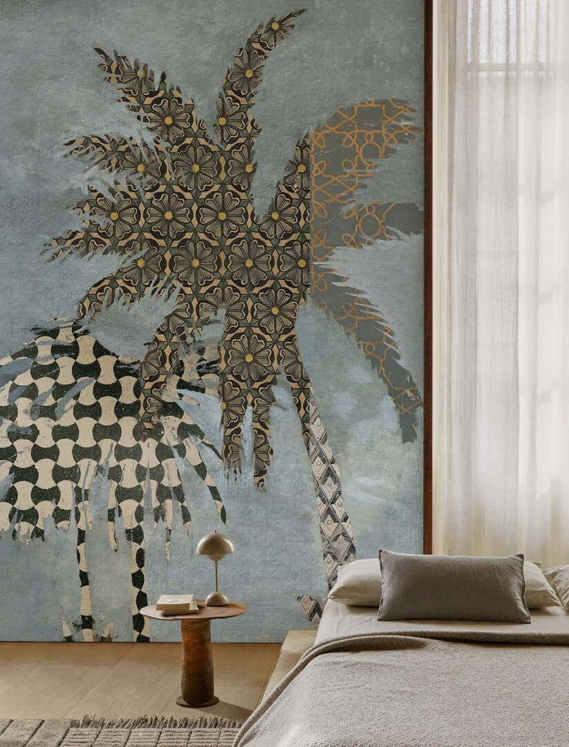 Tapeta palmy Wall&Deco WDSE2202 Seventh Floor Contemporary 2022