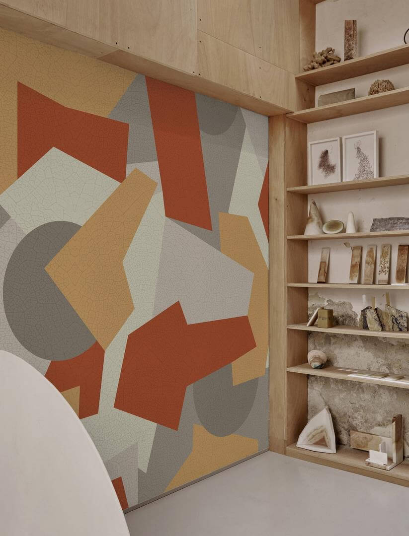 Tapeta abstrakcyjna geometria Wall&Deco WDAB2202 Abstraction Contemporary 2022