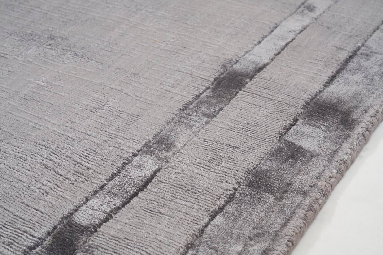 Dywan Klasyczny Szary FRAME Steel Grey Handmade Collection Carpet Decor Fargotex