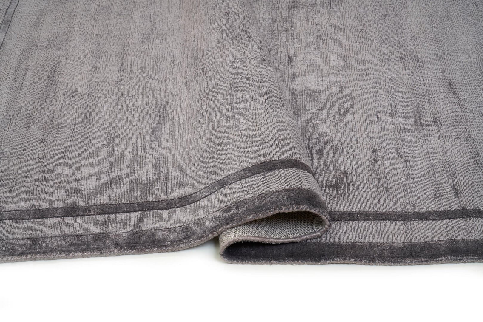 Dywan Klasyczny Szary FRAME Steel Grey Handmade Collection Carpet Decor Fargotex