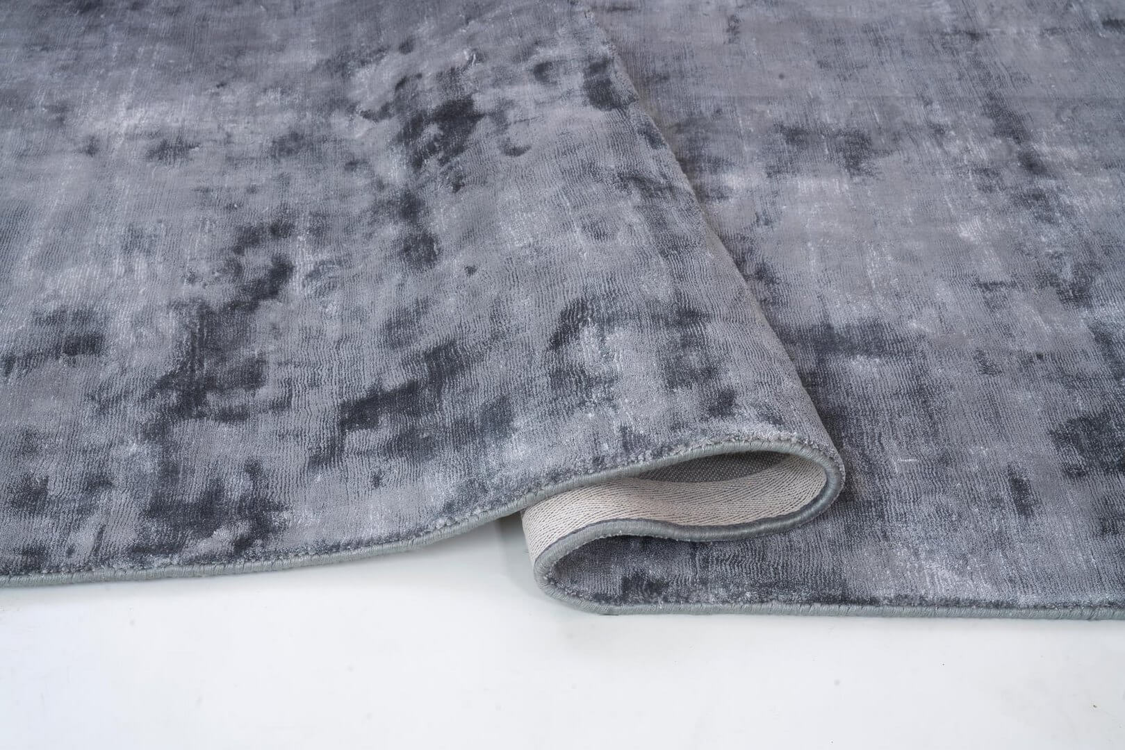 Dywan Ombre Szary PLAIN Steel Gray Handmade Collection Carpet Decor Fargotex