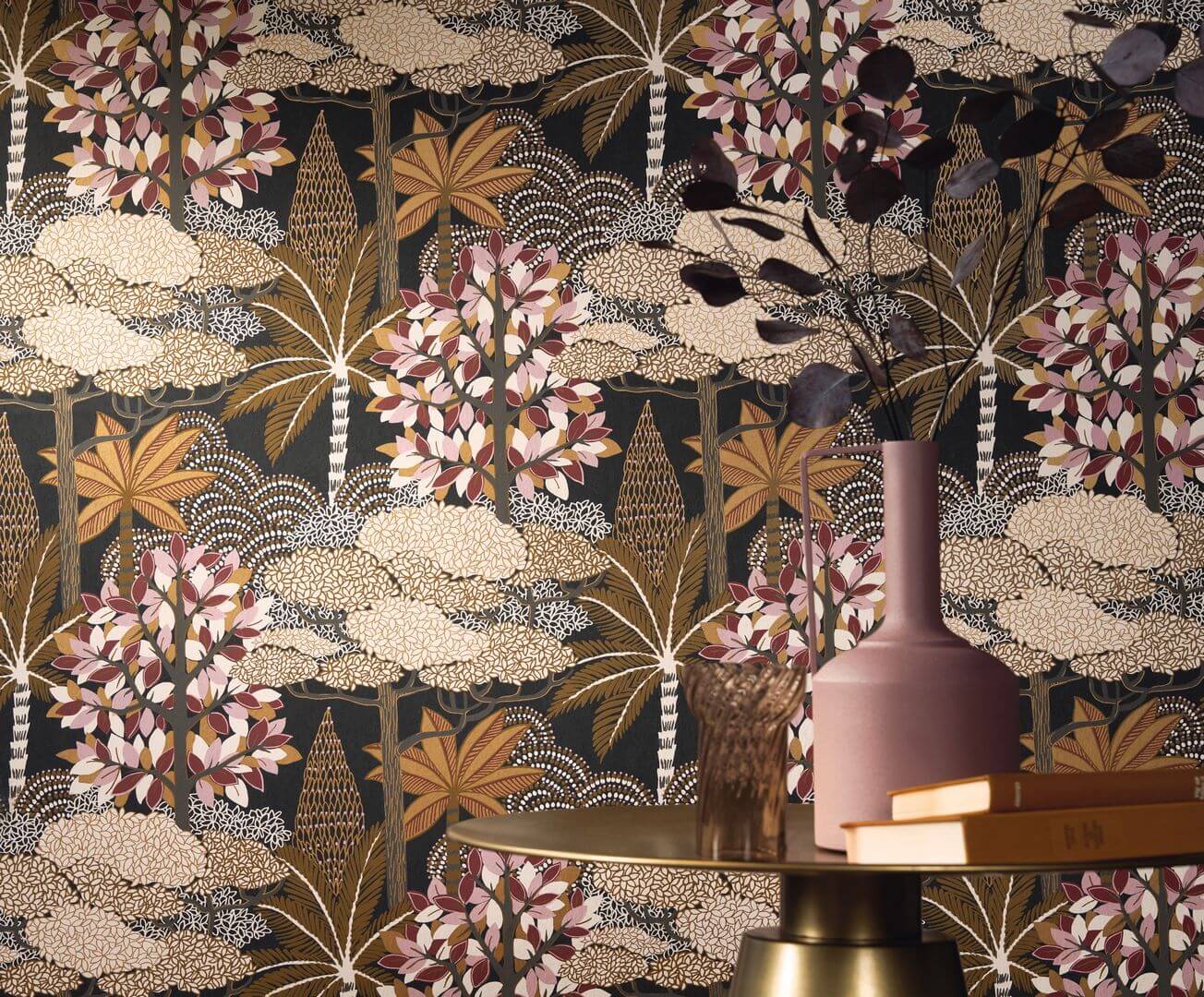 Tapeta egzotyczny las Casamance 75380304 Marakanda Nuit D'orient