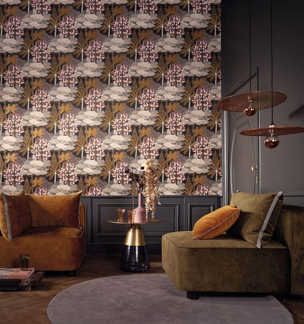 Tapeta egzotyczny las Casamance 75380610 Marakanda Nuit D'orient