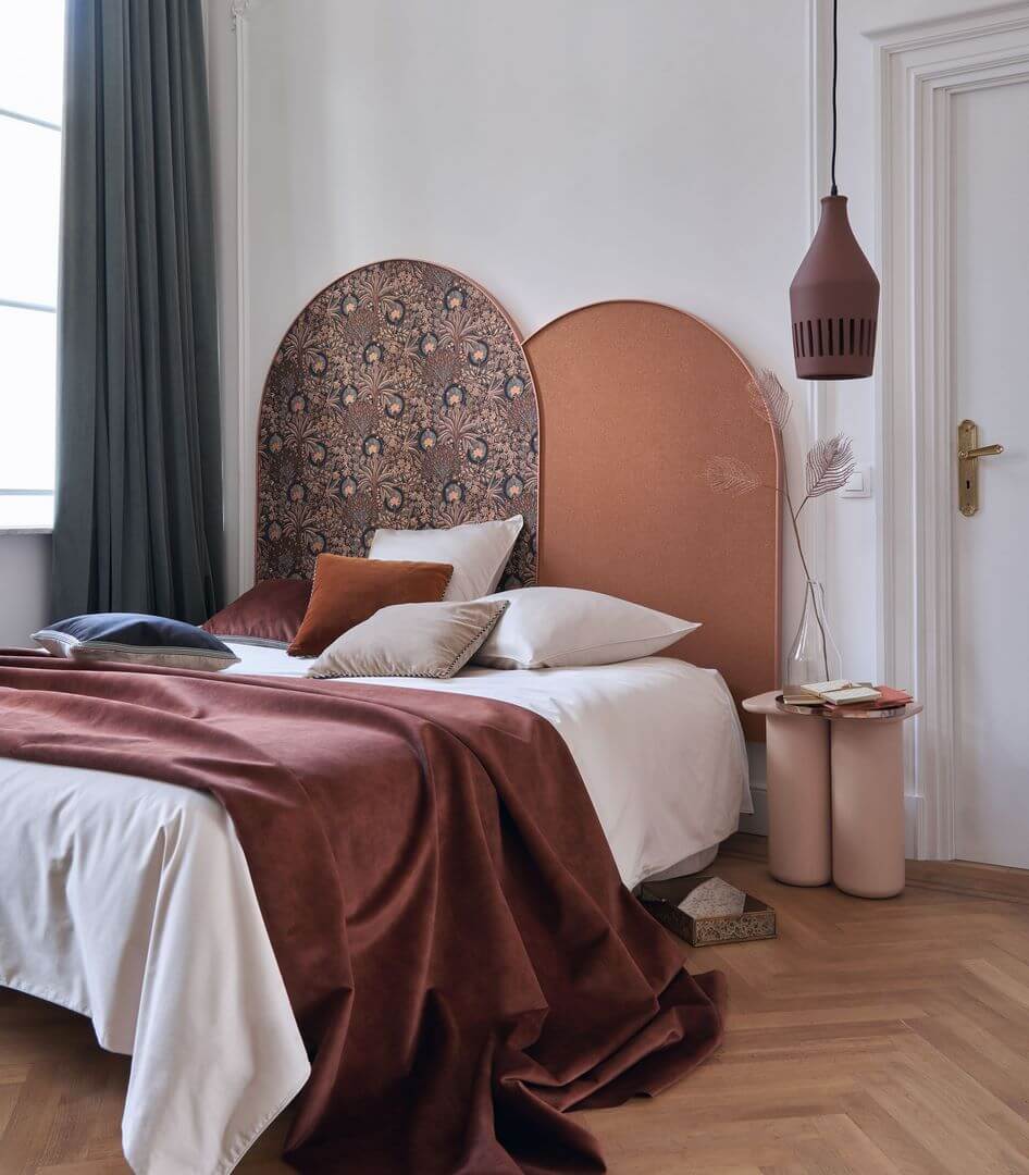 Tapeta orientalna roślinność Casamance 75391426 Persee Nuit D'orient