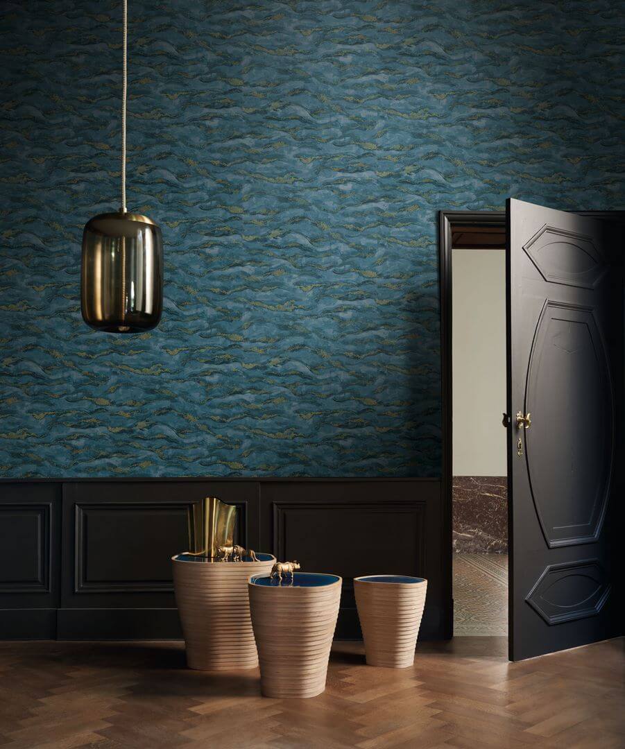 Tapeta niebo lub fale Casamance 75402038 Sohar Nuit D'orient