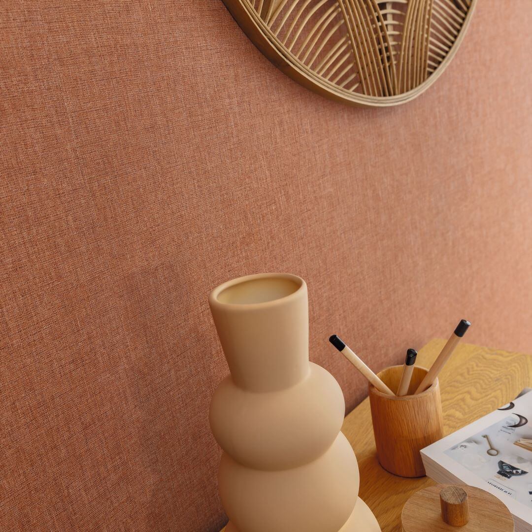 Tapeta lniane płótno Caselio LNE 103227128 Uni Mat Linen Edition