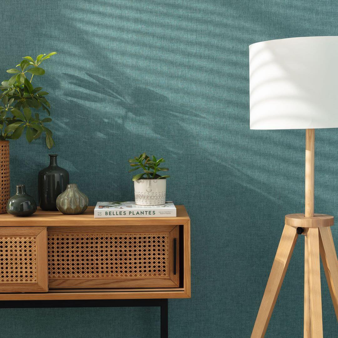 Tapeta płótno Caselio LNE 68521400 Uni Linen Edition