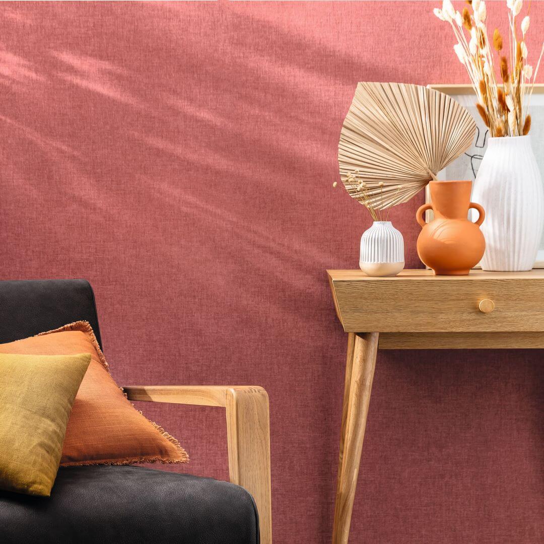 Tapeta płótno Caselio LNE 68521485 Uni Linen Edition