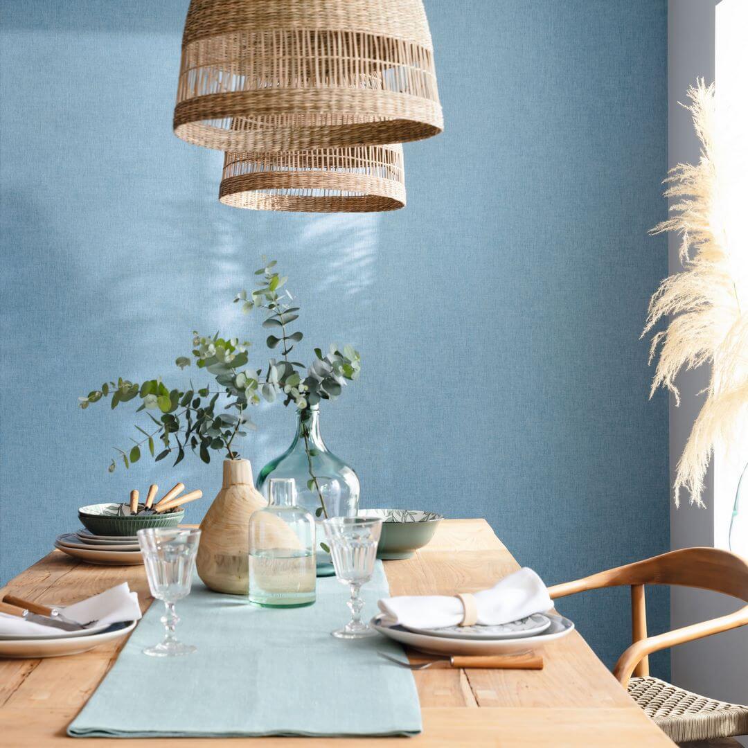 Tapeta płótno Caselio LNE 68521485 Uni Linen Edition