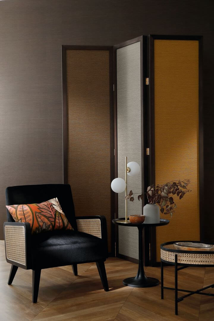 Tapeta jak tkanina Casamance 74640916 Malacca Aventura
