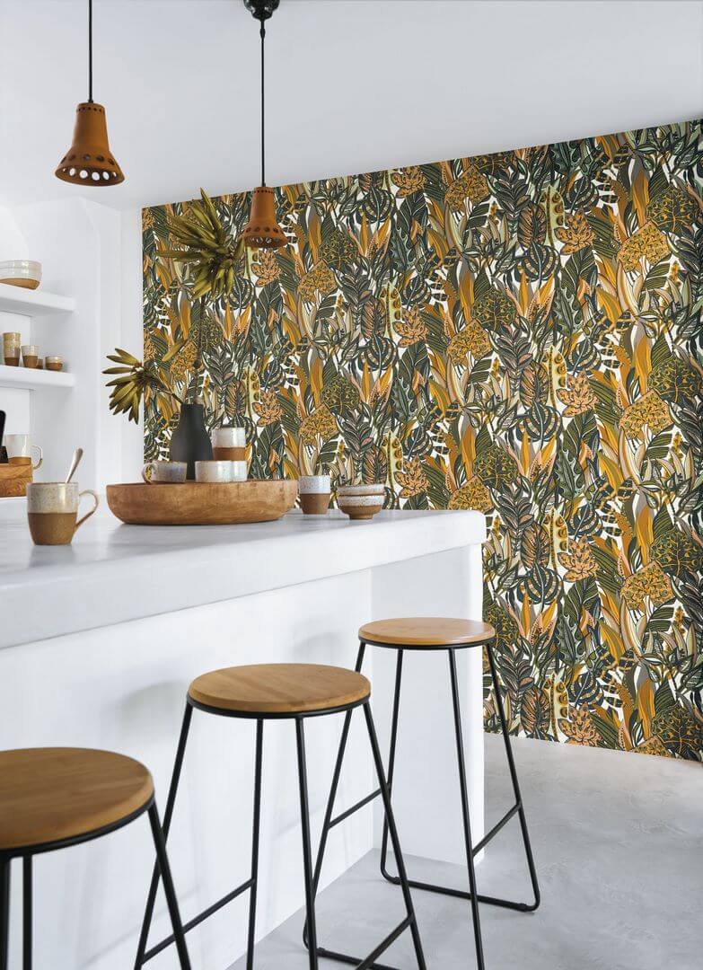 Tapeta roślinna Casamance 75510712 Desirade Aventura