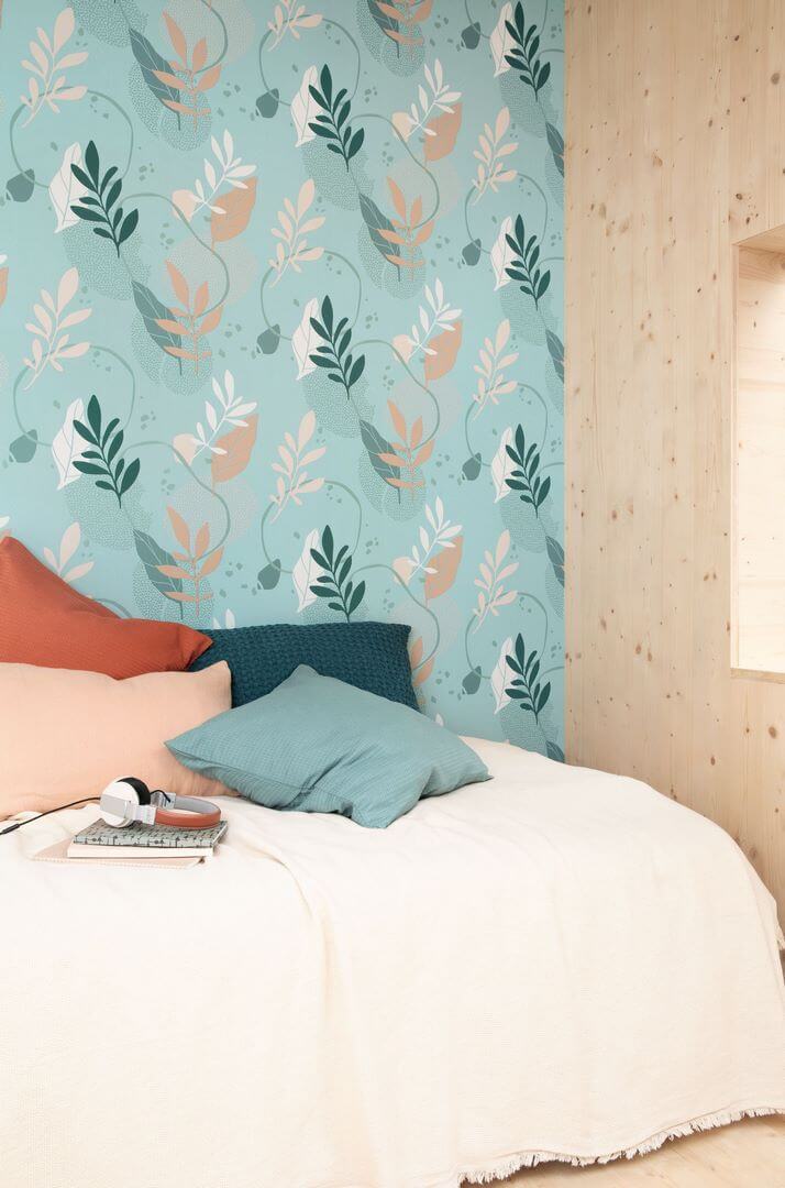 Tapeta liście Caselio YNF 103266078 Be Yourself Young & Free