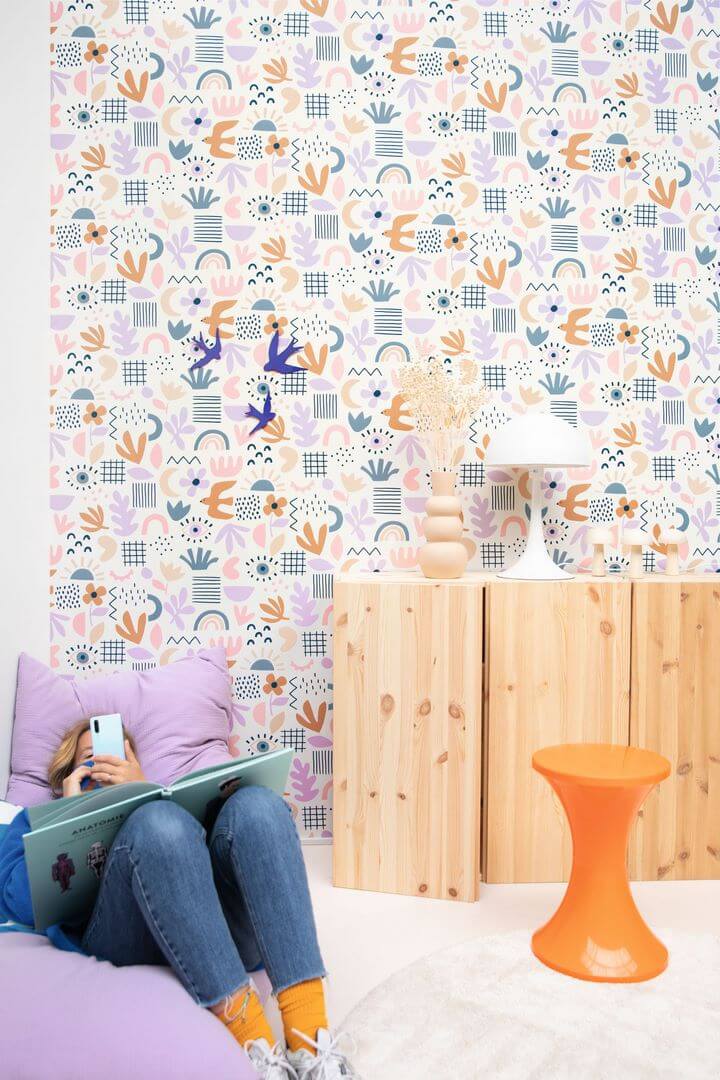 Tapeta botaniczna Caselio YNF 103284022 Feel Good Young & Free