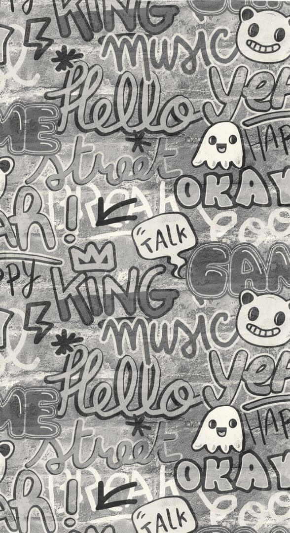 Tapeta graffiti Caselio YNF 103309009 Make It Fun Young & Free