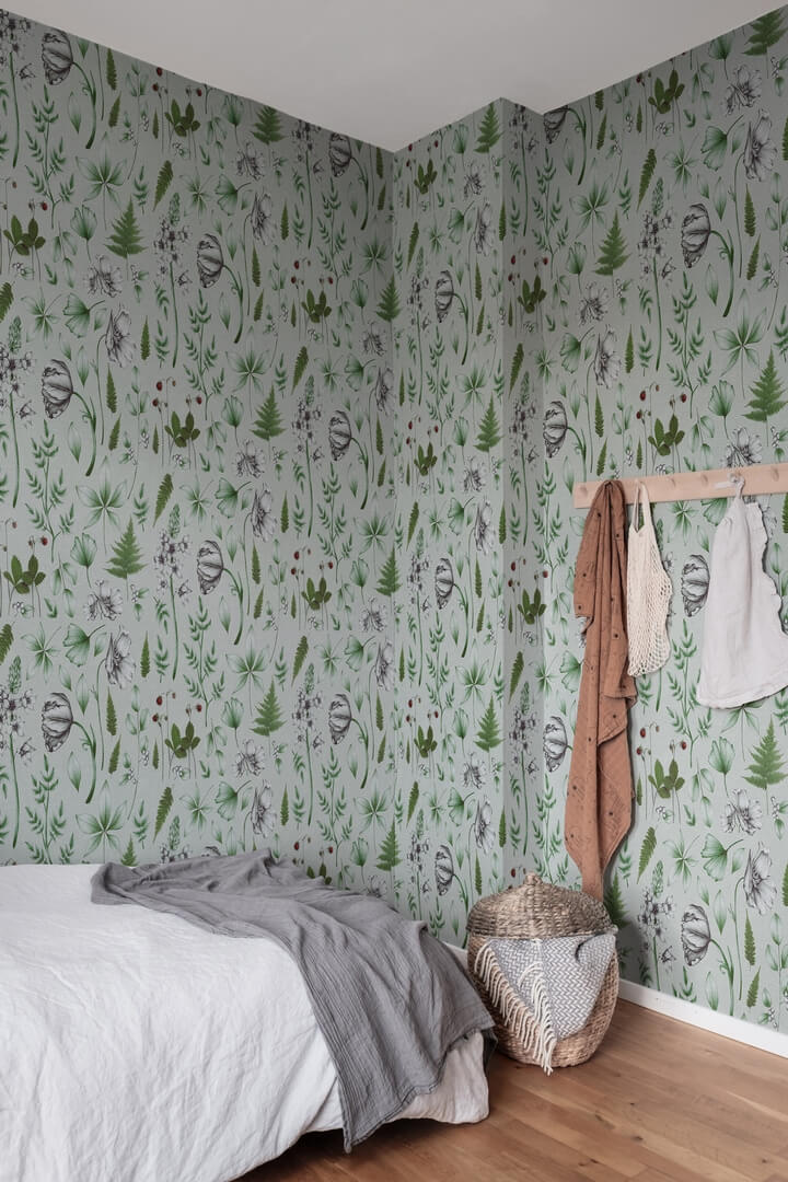 Fototapeta botaniczna Rebel Walls R18644 Botanical Green Julia Appel