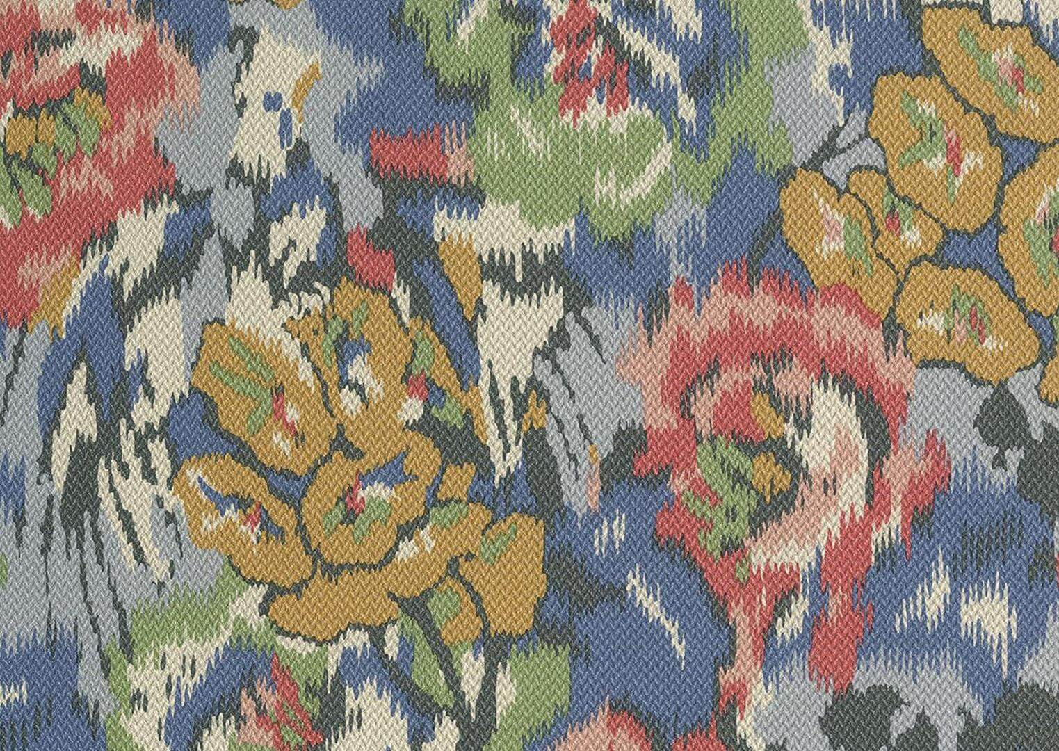 Tapeta kwiaty Jannelli & Volpi 10300 Flower Pot Missoni Home 04 - 100cm szer.