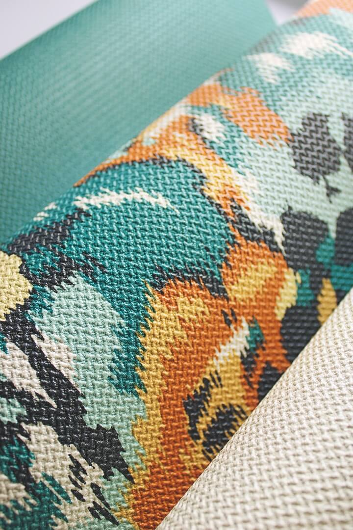 Tapeta kwiaty Jannelli & Volpi 10303 Flower Pot Missoni Home 04 - 100cm szer.