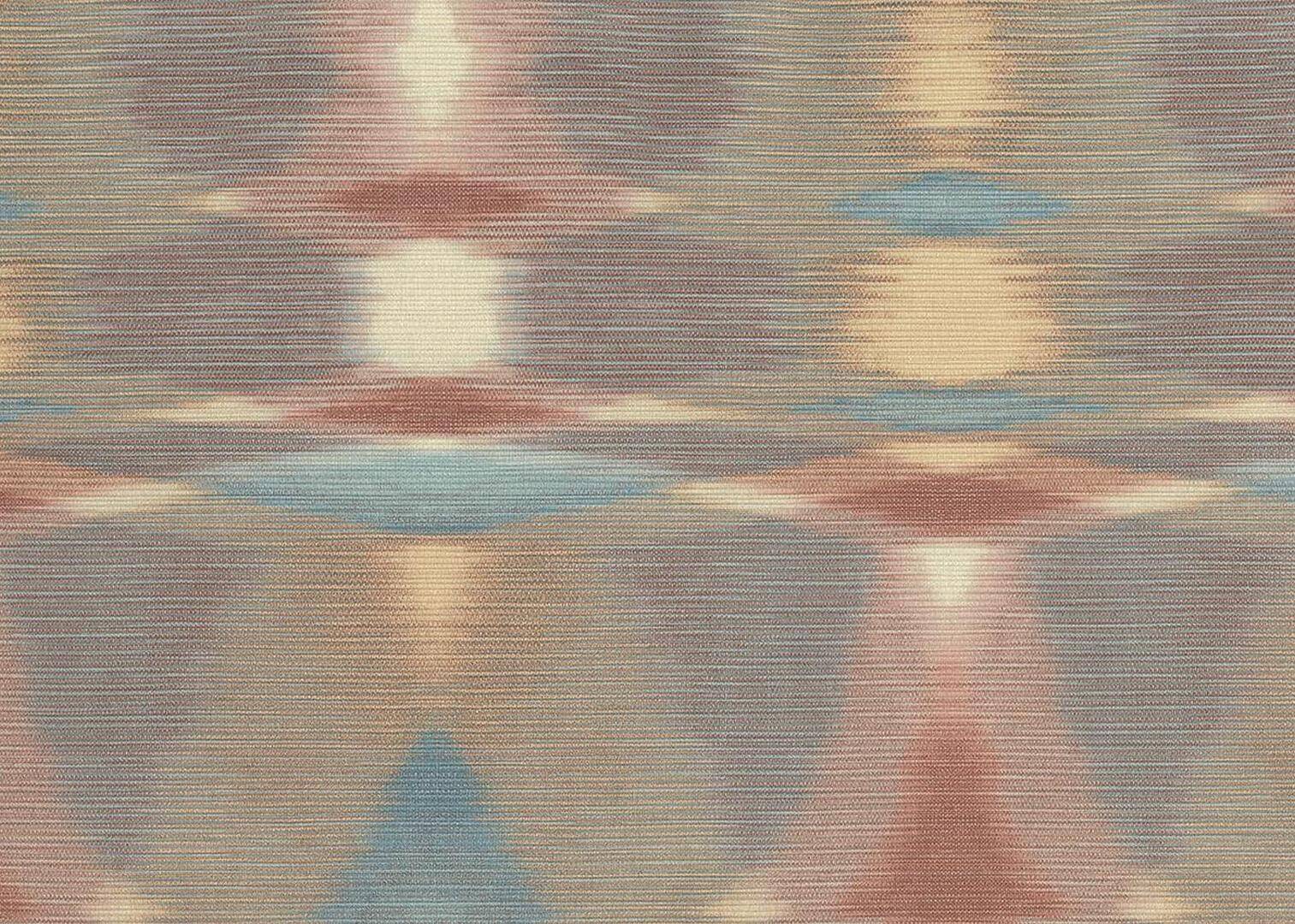 Tapeta etniczna Jannelli & Volpi 10322 Sunrise Flame Missoni Home 04 - 100cm szer.