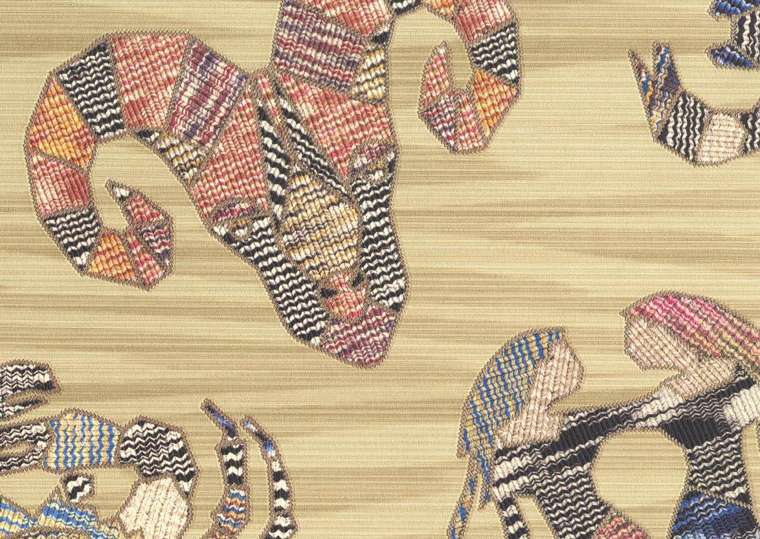 Tapeta znaki zodiaku Jannelli & Volpi 10350 Constellations Missoni Home 04 - 100cm szer.