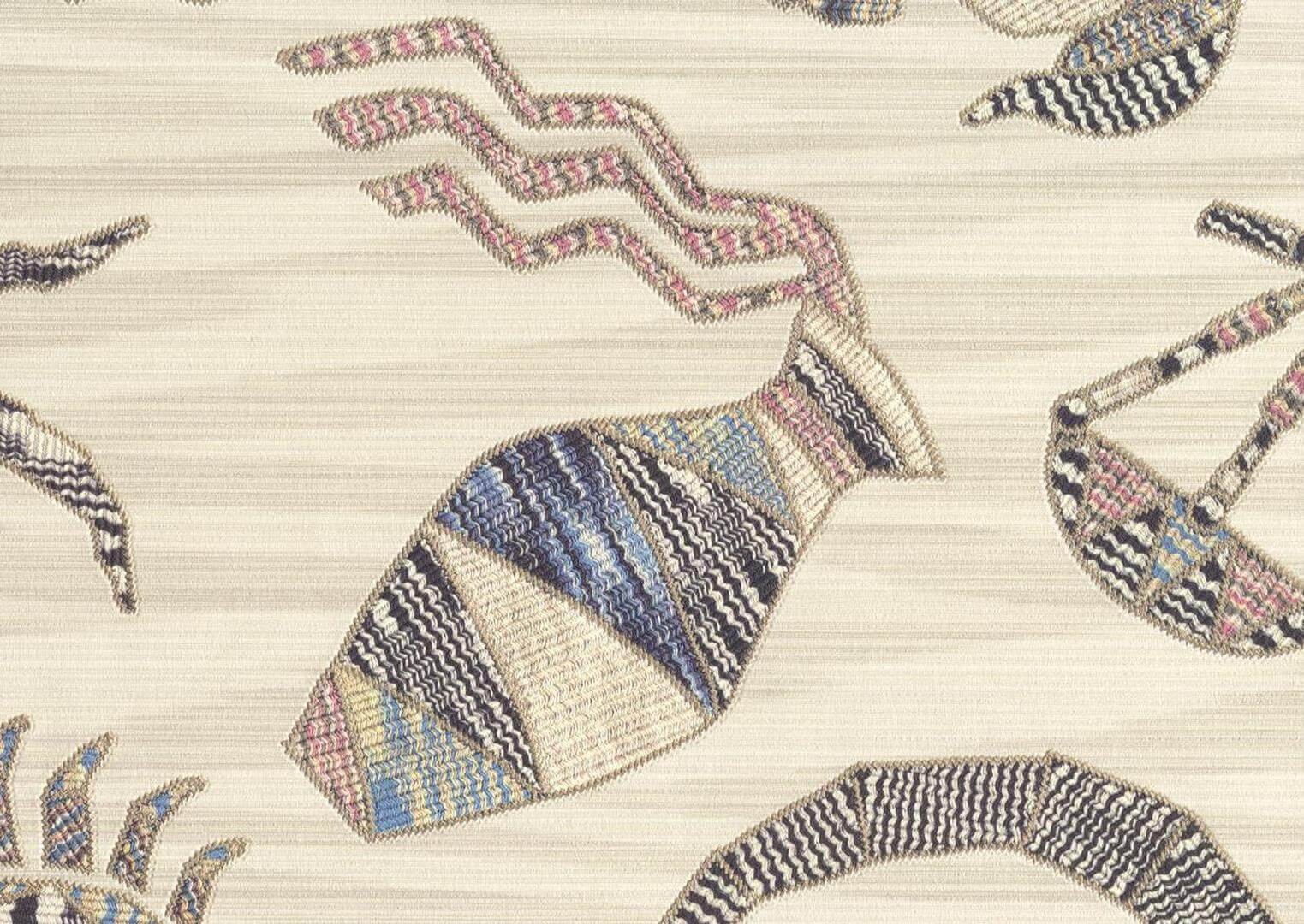 Tapeta znaki zodiaku Jannelli & Volpi 10352 Constellations Missoni Home 04 - 100cm szer.