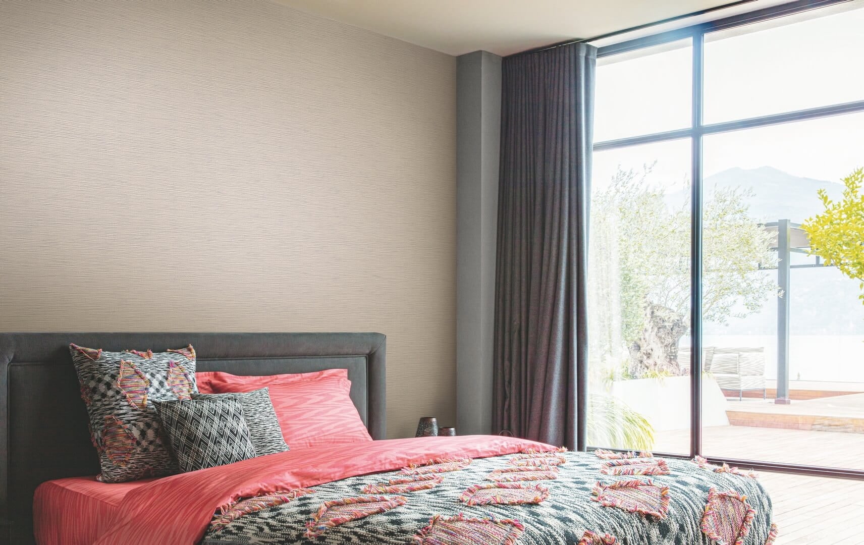 Tapeta prążkowane płótno Jannelli & Volpi 10370 Cannete Missoni Home 04 - 100cm szer.