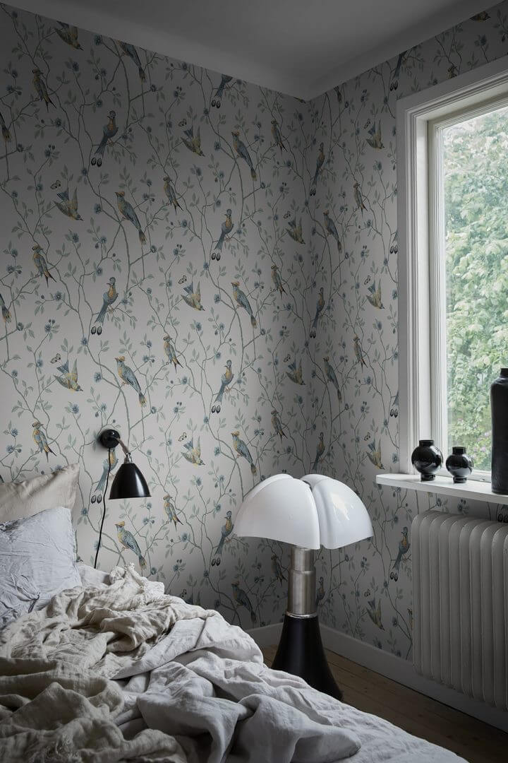 Tapeta botaniczna Sandberg 413-21 Eugen Sandstone Kolonin