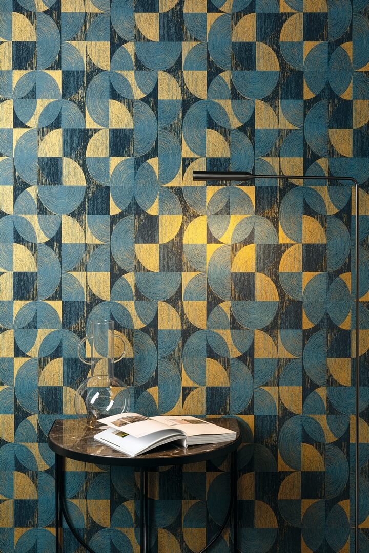 Tapeta geometryczna Khroma SPI001 Thaos Spirit of Nature