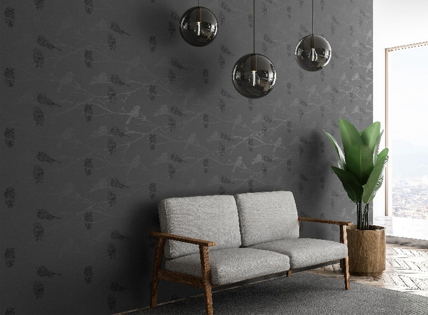 Tapeta ptaki Decor Maison 5336-3 Belle