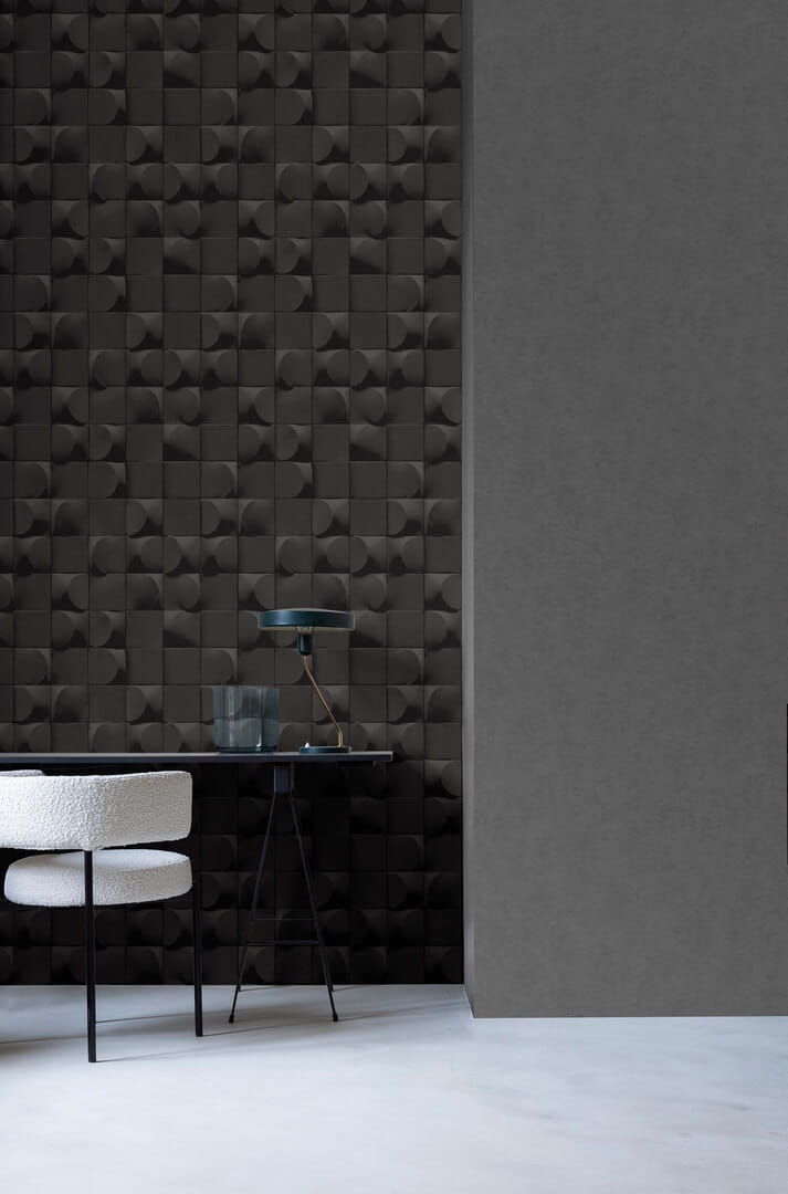 Tapeta geometryczna nowoczesna Decoprint AF24521 3D Blocks Affinity