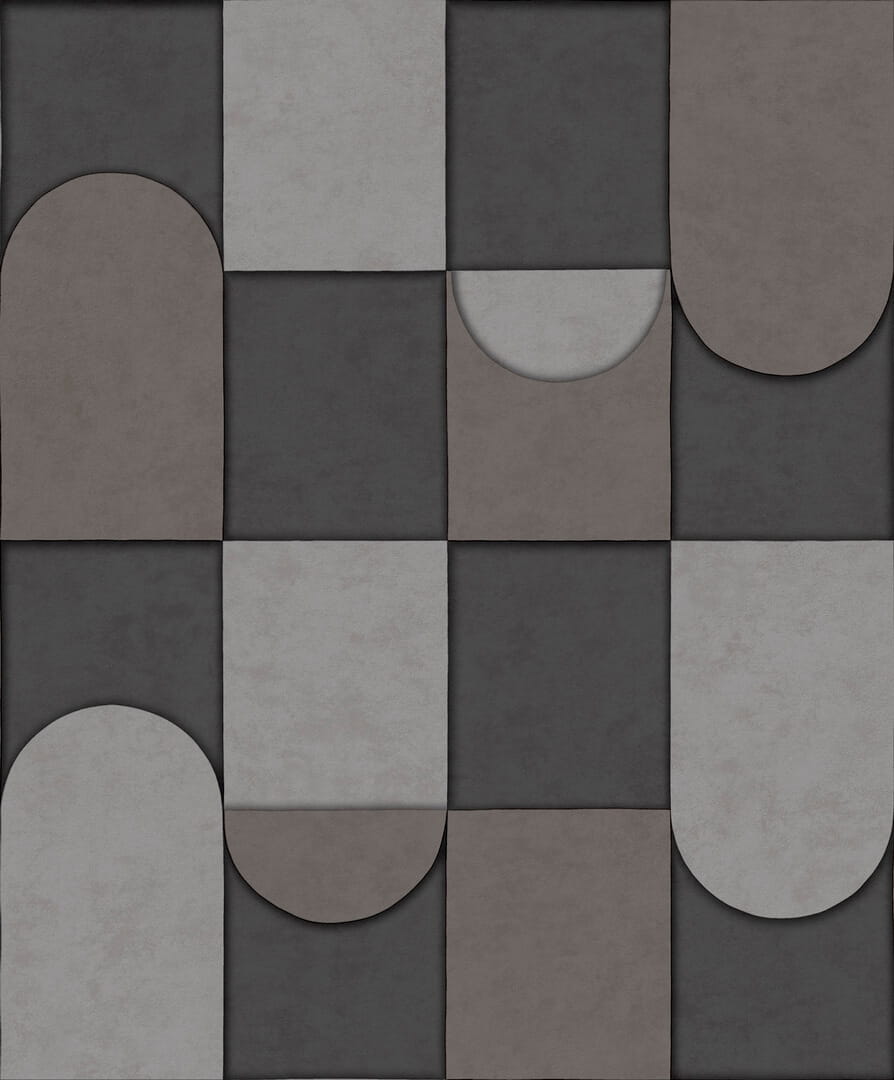 Tapeta geometryczna Decoprint AF24554 3D Patchwork Affinity