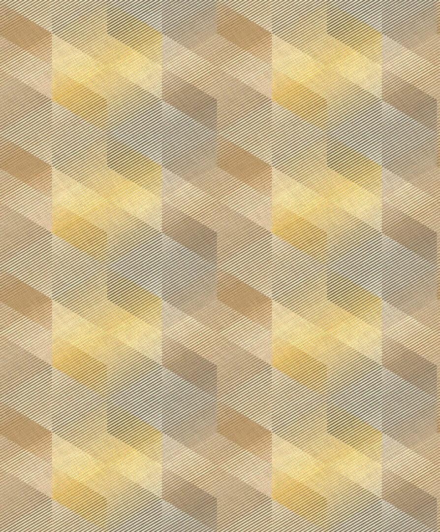 Tapeta geometryczna z efektem 3D Decoprint AF24581 3D Rhombus Affinity