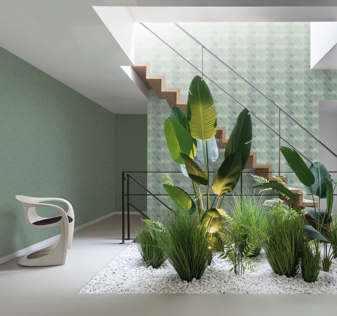 Tapeta geometryczna z efektem 3D Decoprint AF24581 3D Rhombus Affinity