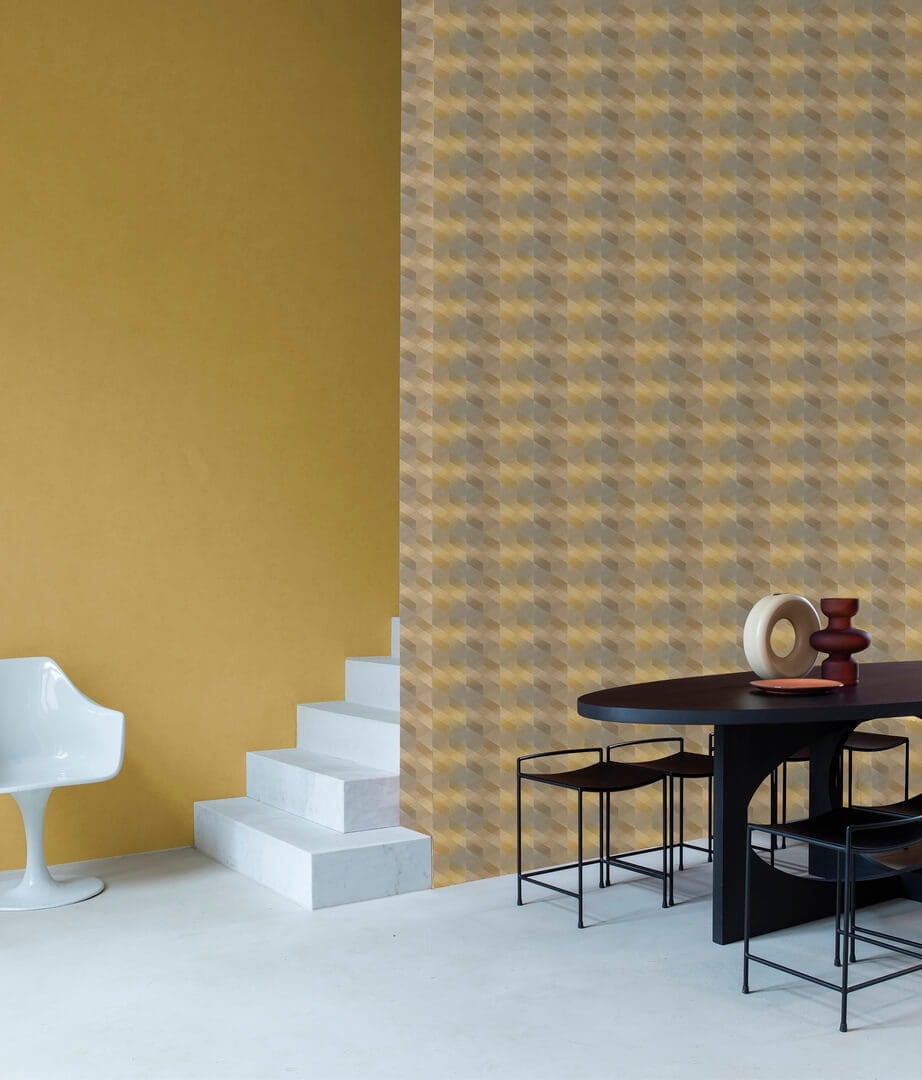 Tapeta geometryczna z efektem 3D Decoprint AF24584 3D Rhombus Affinity