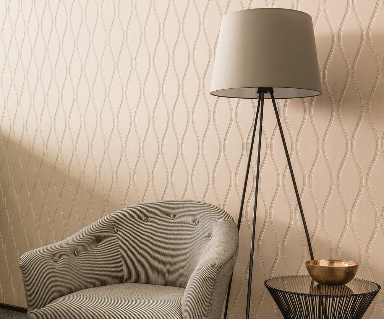 Tapeta akustyczna imitująca skórę Texdecor PFY 91011001 Polyform Couture Acoustic Vinyl Wallcoverings