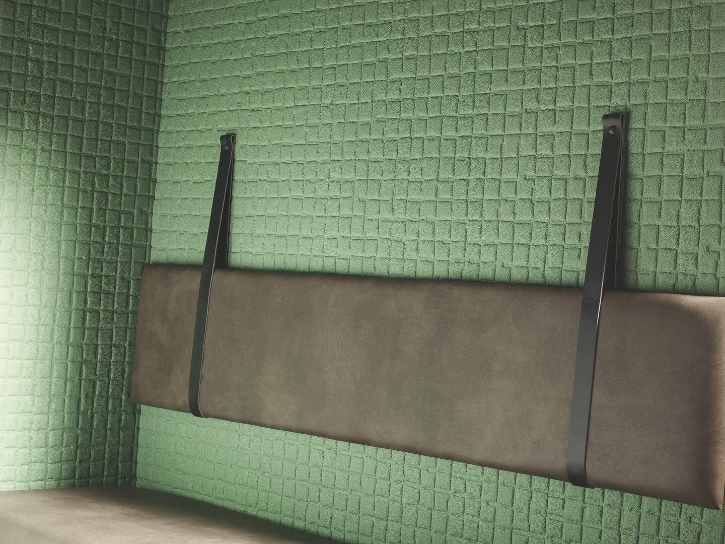 Tapeta akustyczna jak pikowana skóra Texdecor PFYL 91490754 Polyform Quiled Leather Acoustic Vinyl Wallcoverings