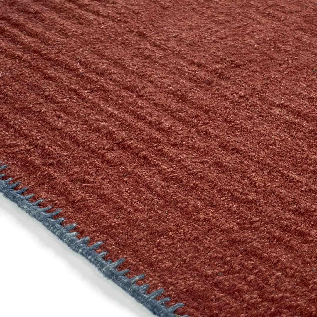 Dywan naturalny czerwono-pomarańczowy Atacama Terracotta Elitis