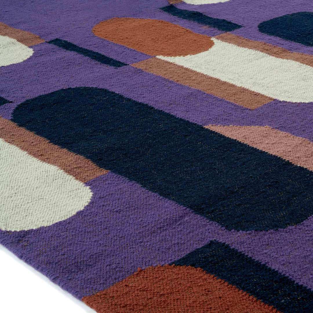 Dywan Kilim Oman Purple Elitis