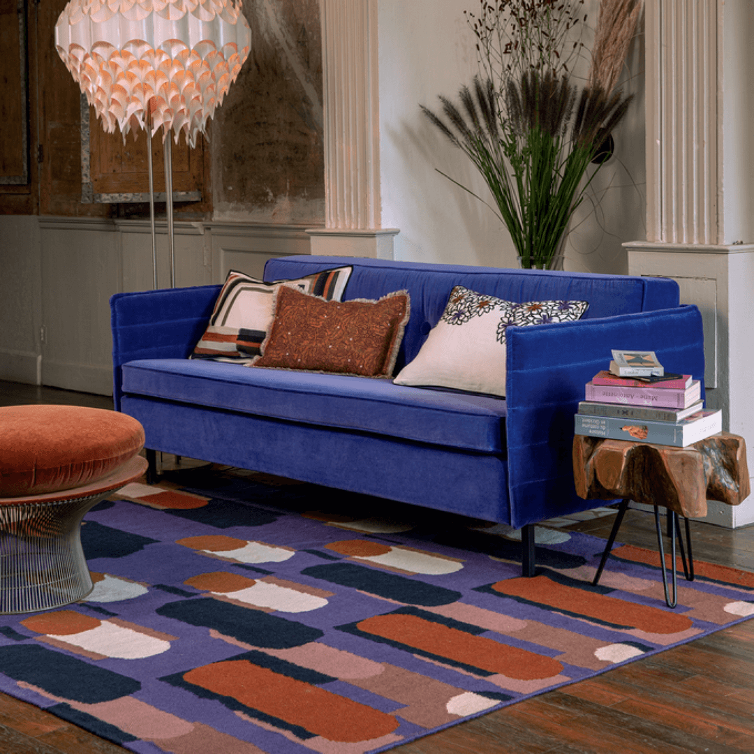 Dywan Kilim Oman Purple Elitis