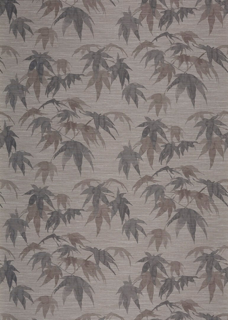 Tapeta tekstylna w liście Zoffany 312495 Acer Kensington Walk Wallcoverings