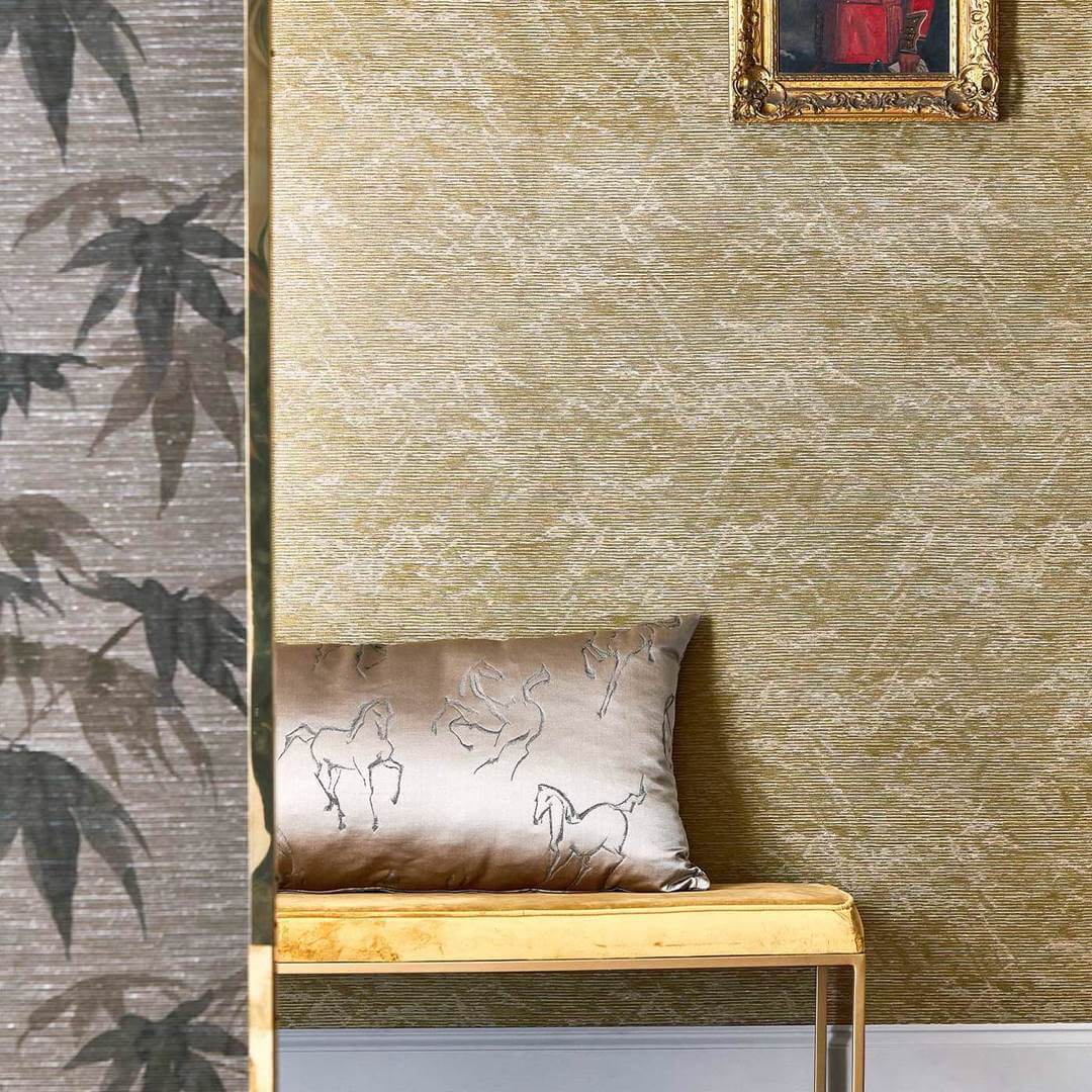 Tapeta tekstylna abstrakcyjna Zoffany 312501 Akaishi Kensington Walk Wallcoverings
